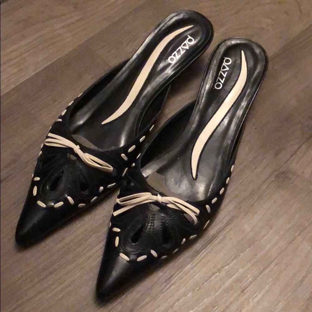 Pazzo Black Slip-Ons (Like New)